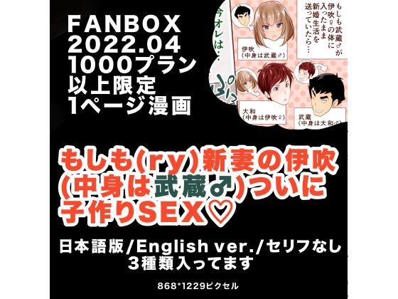 【『巨乳幼なじみ♀と入れ替わった俺♂』と入れ替わった俺の親友♂_FANBOX1000プラン以上限定漫画 2022年4月分】うなねと（松任知基）