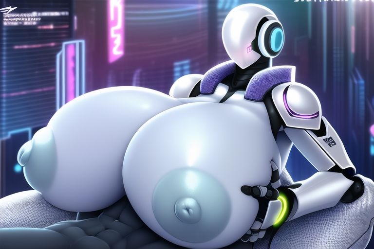 サイバーパンクな世界でエロい身体のロボット達と…6