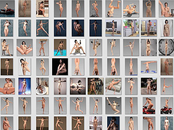 女体全裸画像集 106枚