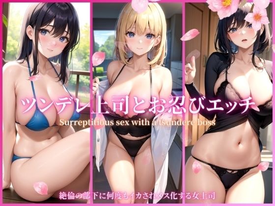 【ツンデレ上司とお忍びエッチ】月下美人図鑑