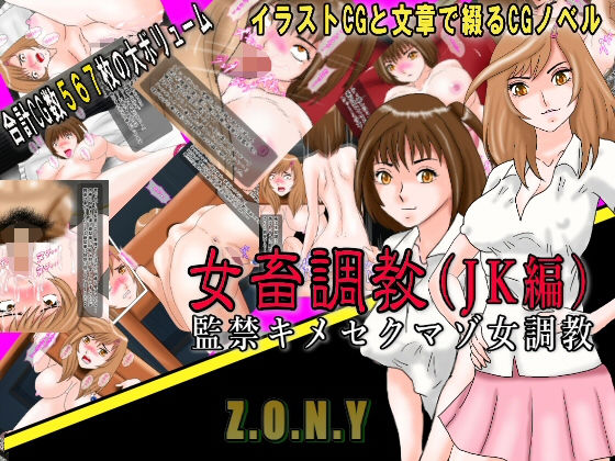 【女畜調教（●●編） 監禁キメセクマゾ女調教】Z.O.N.Y