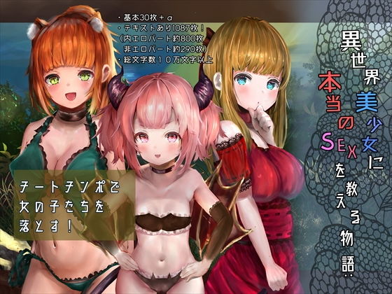 【異世界美少女に本当のSEXを教える物語】めたこらぷす