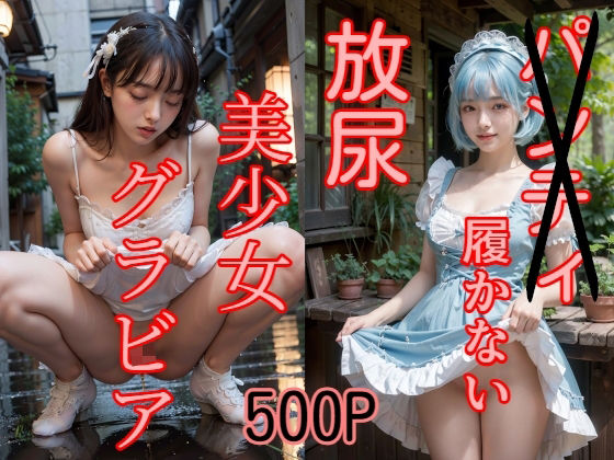 【500P パンティ履かない 放尿 美少女グラビア】え〜あい出版